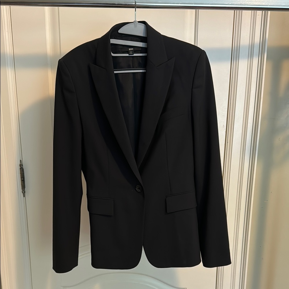 Boss Classic Black Suit Blazer